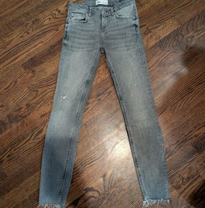 Zara Stylish Gray Women's Jeans